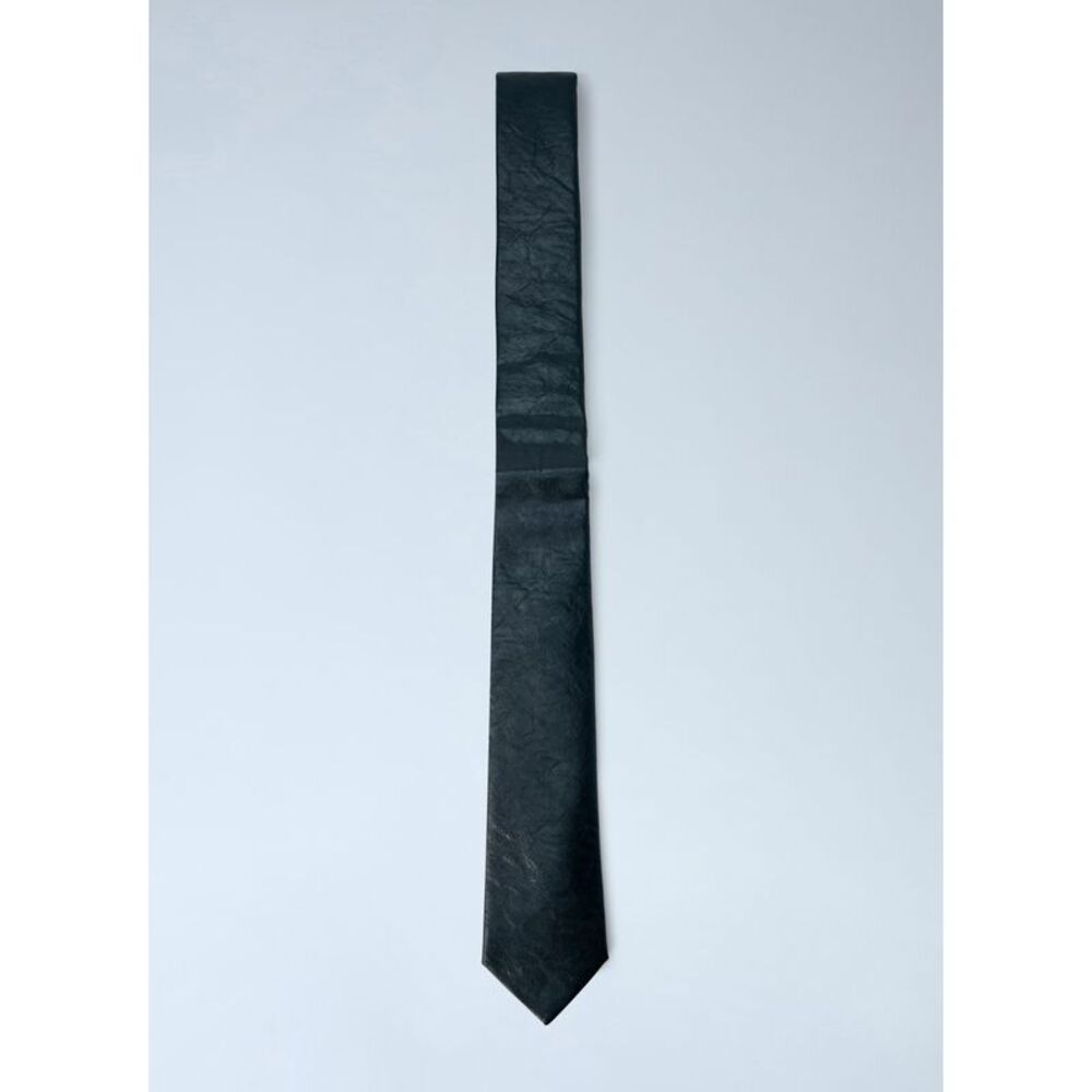 Our Legacy Men Faux Leather Tie
